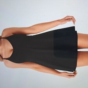 3X.   HALARA PLUSH BACKLESS ACTIVE DRESS